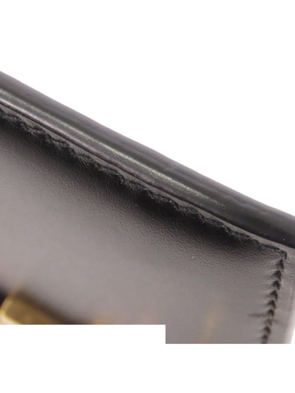 Saint Laurent Card Case Black Leather Cassandra - Picture 7 of 9